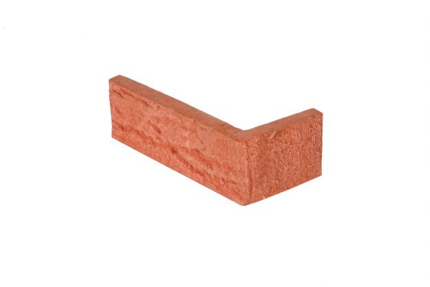 Midland Red Corner Brick Slip - LAC