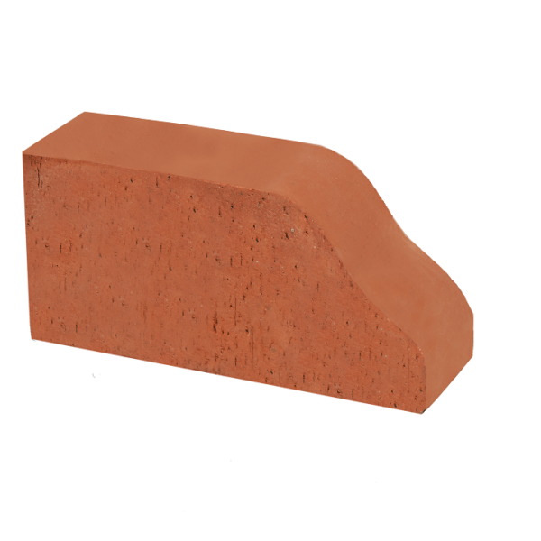 Smooth Solid Decoration Brick (red) – D1SN