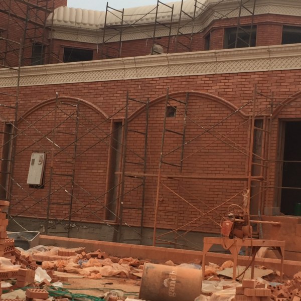 red brick exterior