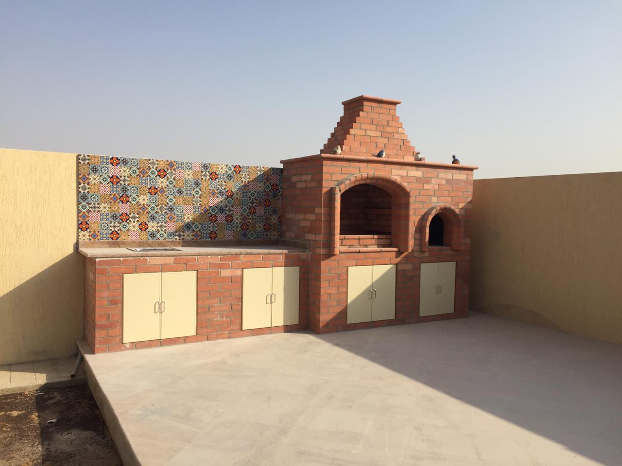 Brick Barbecue and Oven - Al Diyar - Bricks and Cladding Brick Slip ...