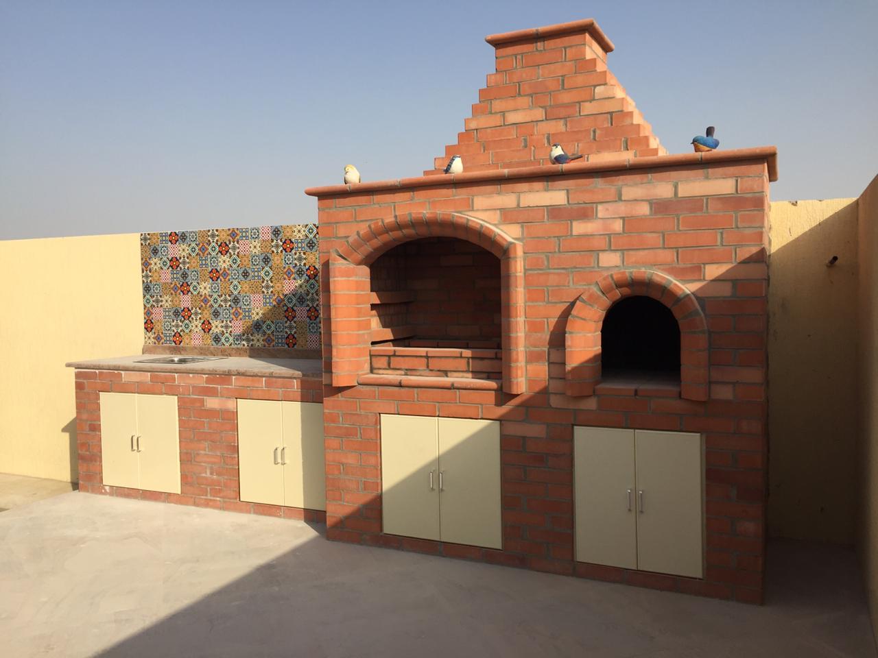 Brick Barbecue and Oven - Al Diyar - Bricks and Cladding Brick Slip ...